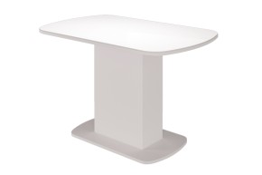 Стол обеденный Соренто (Белый глянец) в Урае - uray.ok-mebel.com | фото 2
