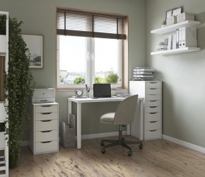 Стол письменный Ингар, 140x75, белый в Урае - uray.ok-mebel.com | фото 2