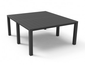 Стол раскладной Джули (Julie Double table 2 configurations) Графит в Урае - uray.ok-mebel.com | фото 3