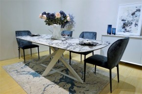 Стол VICENZA 220 BULGARI WHITE, керамика / белый, ®DISAUR в Урае - uray.ok-mebel.com | фото 12