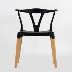Стул Barneo N-218 Wishbone интерьерный кухонный черный в Урае - uray.ok-mebel.com | фото 3