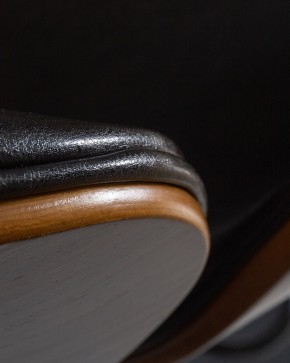Стул барный DOBRIN JACK BLACK, цвет черный глянец PU ABD 002 в Урае - uray.ok-mebel.com | фото 2