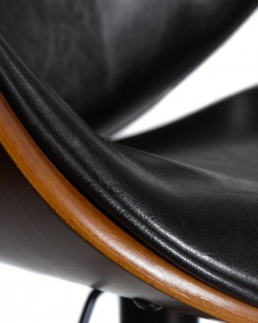 Стул барный DOBRIN JACK BLACK, цвет черный глянец PU ABD 002 в Урае - uray.ok-mebel.com | фото 9
