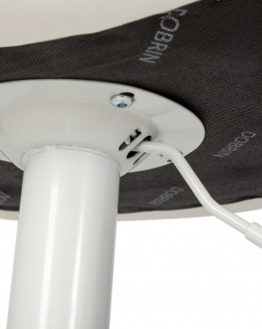 Стул барный DOBRIN TAILOR WHITE, белый PU в Урае - uray.ok-mebel.com | фото 7