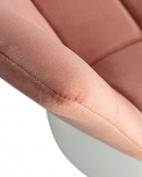 Стул барный DOBRIN TAILOR WHITE, пудрово-розовый велюр (MJ9-32) в Урае - uray.ok-mebel.com | фото 7