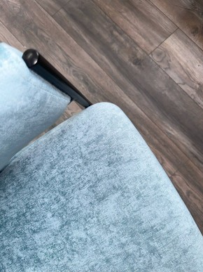 Стул ДИЛЛ, цвет RAIN 7 бриз, велюр / черный каркас М-City в Урае - uray.ok-mebel.com | фото 4