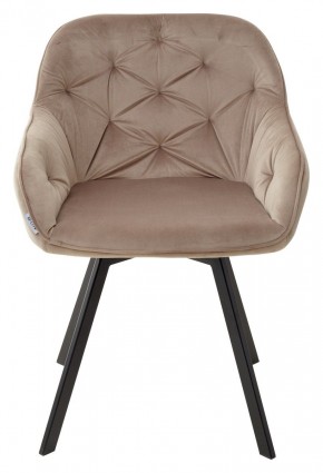 Стул GALE 360 град. поворот. BLUVEL-40 BEIGE, велюр/ черный каркас, М-City в Урае - uray.ok-mebel.com | фото 6