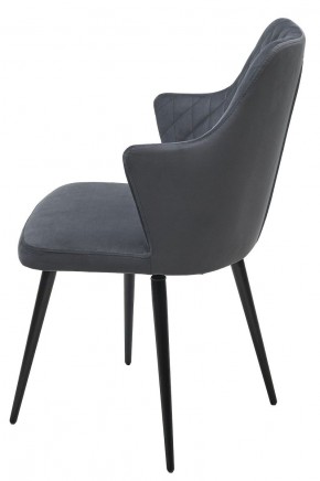 Стул HERMAN 360 град. BM-3 ТЕМНО-СЕРЫЙ, велюр / черный каркас М-City в Урае - uray.ok-mebel.com | фото 6