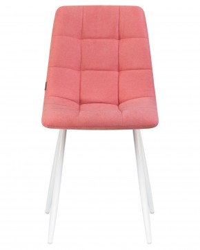 Стул обеденный DOBRIN ALEX, белые ножки, розовая ткань (UF860-05B) в Урае - uray.ok-mebel.com | фото 6