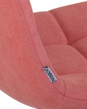 Стул обеденный DOBRIN ALEX, белые ножки, розовая ткань (UF860-05B) в Урае - uray.ok-mebel.com | фото 7
