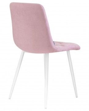 Стул обеденный DOBRIN ALEX, белые ножки, сиреневая ткань (UF860-04B) в Урае - uray.ok-mebel.com | фото 3
