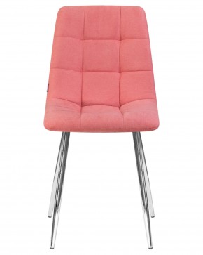 Стул обеденный DOBRIN ALEX, хром ножки, розовая ткань (UF860-05B) в Урае - uray.ok-mebel.com | фото 6