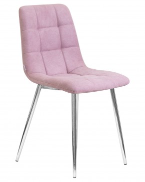 Стул обеденный DOBRIN ALEX, хром ножки, сиреневая ткань (UF860-04B) в Урае - uray.ok-mebel.com | фото 2
