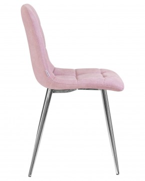 Стул обеденный DOBRIN ALEX, хром ножки, сиреневая ткань (UF860-04B) в Урае - uray.ok-mebel.com | фото 3