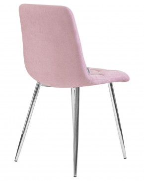 Стул обеденный DOBRIN ALEX, хром ножки, сиреневая ткань (UF860-04B) в Урае - uray.ok-mebel.com | фото 4