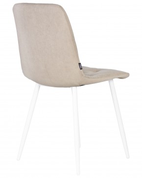 Стул обеденный DOBRIN CHILLY ROMBO, Капучино Simple 05, основание белый в Урае - uray.ok-mebel.com | фото 4