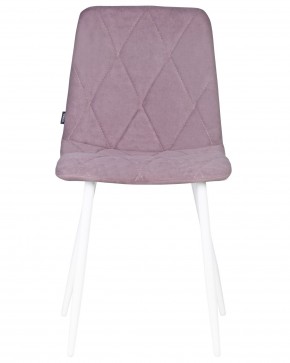 Стул обеденный DOBRIN CHILLY ROMBO, Лавандовый Simple 48, основание белый в Урае - uray.ok-mebel.com | фото 6