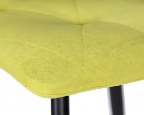 Стул обеденный DOBRIN CHILLY ROMBO, Лайм Simple 14, основание черное в Урае - uray.ok-mebel.com | фото 7