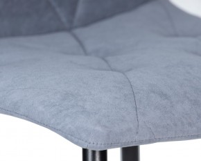 Стул обеденный DOBRIN CHILLY ROMBO, Серо-голубой Simple 26, основание черное в Урае - uray.ok-mebel.com | фото 9