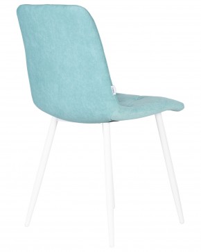 Стул обеденный DOBRIN CHILLY ROMBO, Тиффани Simple 51, основание белый в Урае - uray.ok-mebel.com | фото 4