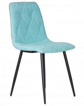 Стул обеденный DOBRIN CHILLY ROMBO, Тиффани Simple 51, основание черное в Урае - uray.ok-mebel.com | фото