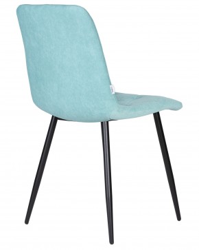 Стул обеденный DOBRIN CHILLY ROMBO, Тиффани Simple 51, основание черное в Урае - uray.ok-mebel.com | фото 4