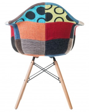 Стул обеденный DOBRIN DAW PATCHWORK, цвет сиденья мозаика в Урае - uray.ok-mebel.com | фото 5