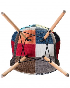 Стул обеденный DOBRIN DAW PATCHWORK, цвет сиденья мозаика в Урае - uray.ok-mebel.com | фото 7