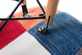 Стул обеденный DOBRIN DAW PATCHWORK, цвет сиденья мозаика в Урае - uray.ok-mebel.com | фото 8