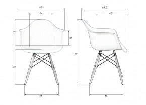 Стул обеденный DOBRIN DAW PATCHWORK, цвет сиденья мозаика в Урае - uray.ok-mebel.com | фото 9