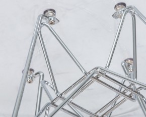 Стул обеденный DOBRIN DSR CASPER, ножки хром, цвет прозрачный в Урае - uray.ok-mebel.com | фото 10