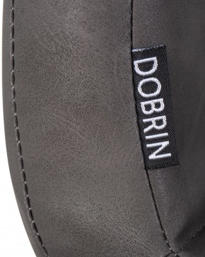 Стул обеденный DOBRIN MARK, черные ножки, серая антрацитовая винтажная экокожа (RU-08) в Урае - uray.ok-mebel.com | фото 9