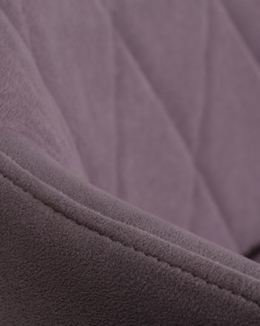 Стул обеденный DOBRIN ROBY, ЭМАЛЬ ЧЕРНЫЙ МУАР велюр Catania Lavender в Урае - uray.ok-mebel.com | фото 10