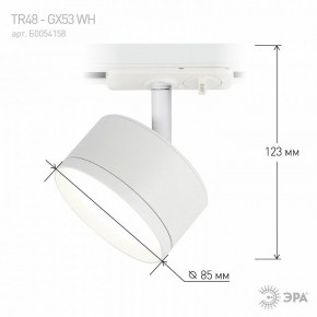 Светильник на штанге Эра  TR48 - GX53 WH в Урае - uray.ok-mebel.com | фото 4