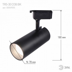 Светильник на штанге Эра  TR5-30 COB BK в Урае - uray.ok-mebel.com | фото 5