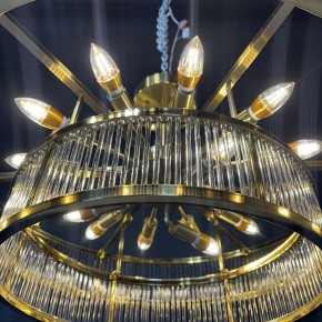 Светильник на штанге Imperiumloft RH Marais Round Chandelier 40,2668 в Урае - uray.ok-mebel.com | фото 5