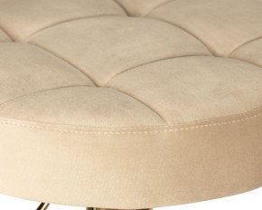 Табурет барный DOBRIN BRUNO GOLD, бежевый велюр (MJ9-10) в Урае - uray.ok-mebel.com | фото