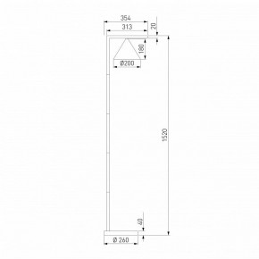 Торшер Elektrostandard Bevel a068473 в Урае - uray.ok-mebel.com | фото 2