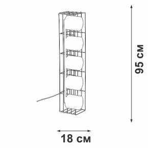 Торшер Vitaluce V3019 V3019-1/5P в Урае - uray.ok-mebel.com | фото 4
