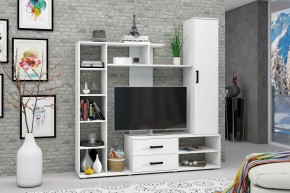 Центральная секция Торонто (Белый текстурный) в Урае - uray.ok-mebel.com | фото