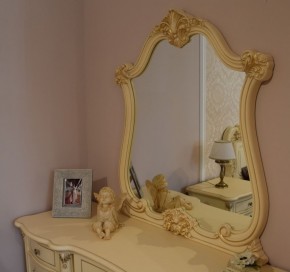 Туалетный стол + Зеркало Мона Лиза (крем) в Урае - uray.ok-mebel.com | фото 7