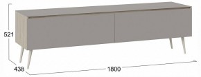 Тумба под ТВ Глосс СМ-319.03.011 в Урае - uray.ok-mebel.com | фото 4