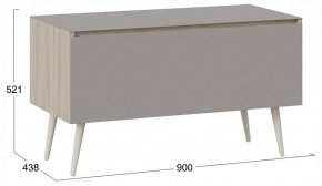 Тумба под ТВ Глосс СМ-319.03.012 в Урае - uray.ok-mebel.com | фото 4
