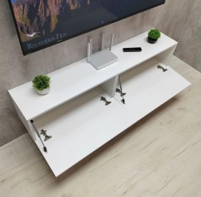 Тумба подвесная под ТВ LINES MTV1-MA 750 Белый глянец (Белый-M 10.1.1) в Урае - uray.ok-mebel.com | фото 11