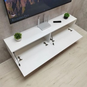 Тумба подвесная под ТВ LINES MTV1-MA 750 Белый матовый (Белый-M 10.1.2) в Урае - uray.ok-mebel.com | фото 10