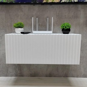 Тумба подвесная под ТВ LINES MTV1-MA 750 Белый матовый (Белый-M 10.1.2) в Урае - uray.ok-mebel.com | фото 2
