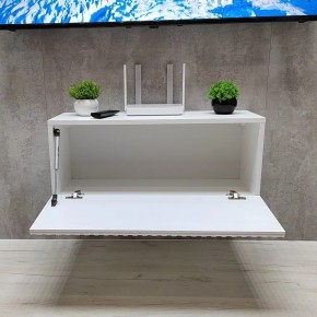 Тумба подвесная под ТВ LINES MTV1-MA 750 Белый матовый (Белый-M 10.1.2) в Урае - uray.ok-mebel.com | фото 3