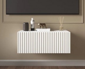 Тумба подвесная под ТВ LINES MTV1-MA 750 Белый матовый (Белый-M 10.1.2) в Урае - uray.ok-mebel.com | фото 7
