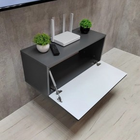 Тумба подвесная под ТВ LINES MTV1-MA 750 Темно-серый (Графит-M 10.1.25) в Урае - uray.ok-mebel.com | фото 3