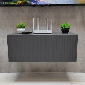 Тумба подвесная под ТВ LINES MTV1-MA 750 Темно-серый (Графит-M 10.1.25) в Урае - uray.ok-mebel.com | фото 7